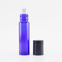 Bouteille à bille en verre pour huiles essentielles, 5ml, 10ml, 15ml, mini flacon roll-on en verre avec bouchon à vis – Vente chaude