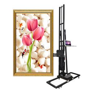 Вера 3d Вертикальная росписи струйный УФ-принтер для настенная для дома и улицы прямо к стене принтер, машина для печати - Product Image 5