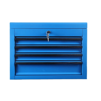 Mini armoire de rangement d'outils portable verte à 4 tiroirs Coffre à outils pour garage