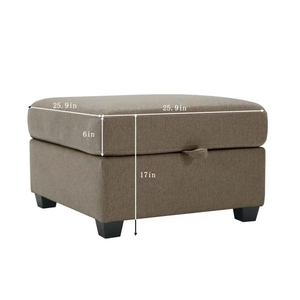 Modernes Schnitts ofa für Wohnzimmer möbel Ecksofa Wende-<span class=keywords><strong>Sofa</strong></span> mit Aufbewahrung kissen Kunststoff beine - Product Image 4