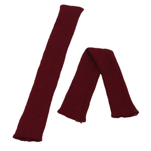 HZS-25004 femmes tricot chauffe-poignets gants chauds mitaines avec trou pour le pouce hiver manchettes chaussettes longs tricotés gants sans doigts - Product Image 5
