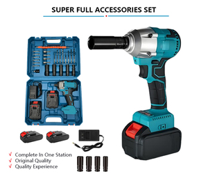 Xách tay 30N. M 3/8 inch cấp công nghiệp không dây điện tác động khoan 12V <span class=keywords><strong>lithium</strong></span> pin DIY điện tuốc nơ vít - Product Image 6