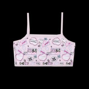 Conjunto de sujetador antiprivacidad para niñas, camisola pequeña, ropa interior, chaleco, top de tubo de algodón, para estudiantes en la pubertad, 8-9 años, comercio exterior - Product Image 3