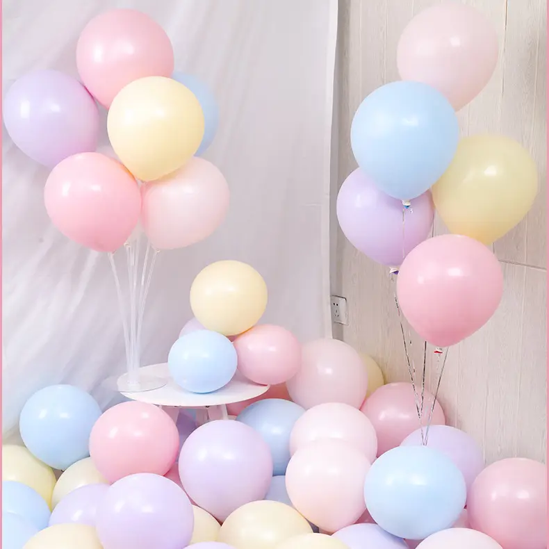 Traumstil runde süßigkeitenfarbene Makronen-Latex-Ballone 10-Zoll Ballons für Partydekoration