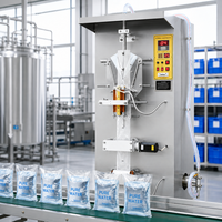 Macchina Automatica per Riempimento e Sigillatura di Sacchetti di Liquidi 100ml-500ml 220V per Acqua, Succhi e Bevande