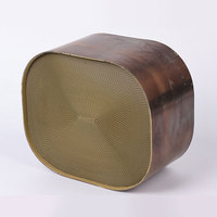 Rond de taille personnalisée/Racetrack Convertisseur catalytique à 3 voies métallique 200-600CPSI pour véhicule de performance