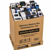 Palette de produits mystères, Boîte mystère 10 kg, Boîte mystère électronique 100 articles, Smartphones en gros, Prêt à la revente, Expédition 24H DDP, Faible MOQ