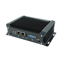Mini PC sans ventilateur EGLOBAL, serveur industriel, processeur quadricœur Intel Core I3-7020U, SSD, 12V DDR4, VGA, Windows 10/Linux, garantie de 3 ans, neuf