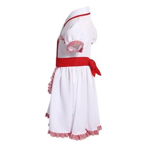 Costume da Chef per Madre e Figlia, Uniforme da Cuoco, Abbigliamento da Cuoco per Halloween, Costume con Camicia, Grembiule, Sciarpa e Cappello - Product Image 5