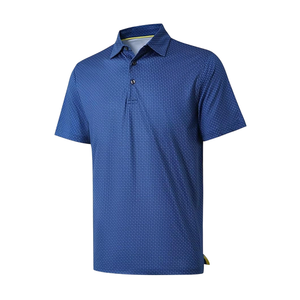 कस्टम लक्जरी पुरुषों के लिए पोलो शर्ट उच्च गुणवत्ता वाले लोगो कॉलर पॉलिएस्टर सादे रंग पेशेवर गोल्फ के लिए - Product Image 2