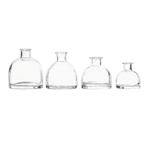 Bottiglia in Vetro Trasparente Vuota Personalizzabile da <span class=keywords><strong>50</strong></span> <span class=keywords><strong>ml</strong></span>, 100 <span class=keywords><strong>ml</strong></span>, 150 <span class=keywords><strong>ml</strong></span>, 250 <span class=keywords><strong>ml</strong></span> per Diffusore a Bastoncini, per Casa e Auto - Product Image 1