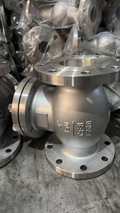 Tiêu chuẩn chất lượng cao thép không gỉ nâng mặt bích <span class=keywords><strong>API</strong></span> Duckbill lật dòng chảy 6inch kiểm tra van - Product Image 6