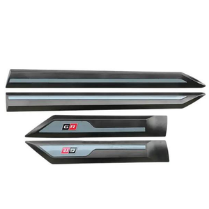 YORGA Fortuner GR Style <b>CAR</b> <b>Door</b> Side Molding <b>Door</b> Sill Plate <b>Protectors</b> for Fortuner 2020 - Product Image 1
