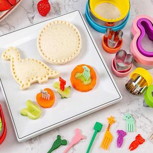 17PCS Cookie bánh sandwich cắt và niêm phong thiết lập cho Rau Trái Cây Cookie cutter trẻ em bánh mì nướng khuôn mẫu - Product Image 3