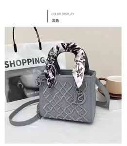 Bolso de Mano de Cuero Genuino de Lujo DI O.R para Mujer, con Cierre de Cremallera, Bandolera, de Alta Calidad, Diseño de Moda - Product Image 6