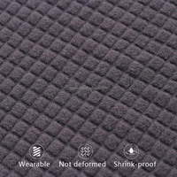 Hersteller liefern einseitig gerippt gebürstet Polar Fleece geprägt Stretch Plaid Anti Pilling Stricks toff für Decke