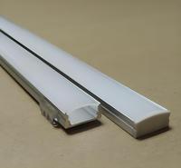 Profil de bande LED 17x7mm, canal linéaire en aluminium encastré, éclairage de plafond, armoire de cuisine, placard, éclairage intérieur, maison, bureau