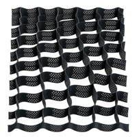 Grille de stabilisation du sol en géocell HDPE, renforcement en nid d'abeille 3D, protection des pentes, mur de soutènement, contrôle de l'érosion