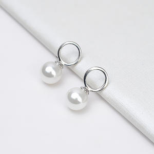 S925 Silver Earring <b>Tray</b> 7-8 Pearl Female Earrings DIY <b>Jewelry</b> Accessories Semi Finished 1039 Empty <b>Tray</b> - Product Image 3