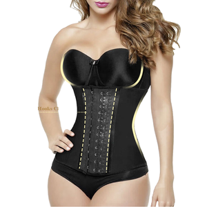 Corsets amincissants Ann Cherry de haute qualité, logo personnalisé, body shaper, latex résistant, crochets colombiens, contrôle ferme - Product Image 3