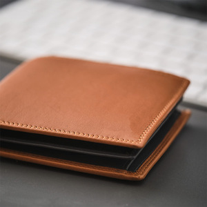 Men's Tri-Fold Genuine Leather <b>Wallet</b> With <b>Rfid</b> <b>Blocking</b> Multi-Card Slots Short Style For Everyday Use - Product Image 3