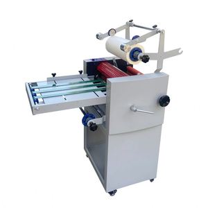 Machine de laminage de film A3 électrique 220V pour le traitement du papier, laminage automatique rouleau à rouleau blanc fm - Product Image 1