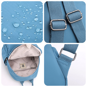 Mochila Casual Antifurto de Luxo com Zíper para Viagens de Negócios, Mochilas Femininas Personalizadas, Bolsa Designer à Prova d'Água com Logo - Product Image 4