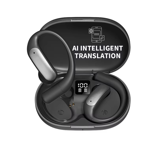 M127 AI Translation Open Ear Stereo Sport Wireless for Face-to-Face Translate Headset Earpho