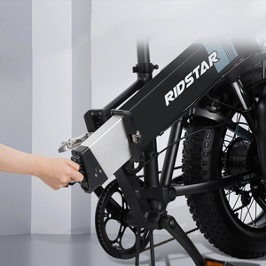 Bicicleta Eléctrica Plegable Portátil Ridstar H20, 1000w, 20 Pulgadas, 45km/h, Neumáticos Anchos, Montaña, Adultos, H20 Elektrikli - Product Image 5