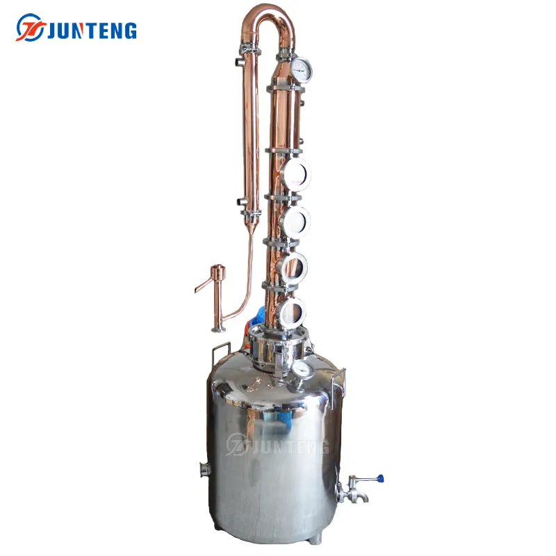 銅蒸留器マイクロ蒸留器各種広く使用されているジン蒸留所ムーンシャイン