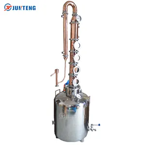 Vente d'usine divers largement utilisés Gin Destillery Moonshine cuivre distillateur Micro équipement de distillerie