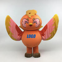 Costume de mascotte gonflable Shengye Company, grand oiseau à ailes, peluche, dessin animé, pour adulte, déguisement de marche, cosplay, Halloween