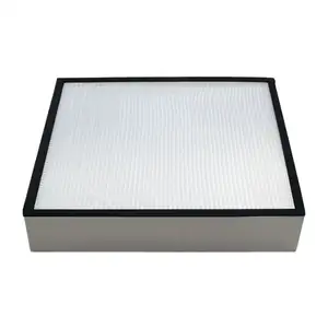 Galvanized Iron Frame High-efficiency Partition Series H13 H14 HEPA Air Filter For Compressed Air Industry