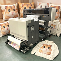 Impresora de Película PET DTF-6002L de 65 cm, Doble Ep I3200 XP600, Alta Velocidad 13 ㎡ Equipo de Impresión Digital Directa a Película