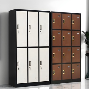 <span class=keywords><strong>Casier</strong></span> métallique à 6 portes pour le personnel de la salle de sport et les étudiants, idéal pour les vestiaires et le rangement des vêtements de travail. - Product Image 5