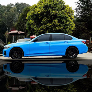 HEY <span class=keywords><strong>FILM</strong></span> LBWK101 <span class=keywords><strong>Film</strong></span> d'emballage bleu Kenmery de Kato métallisé super brillant pour vinyle d'emballage de voiture de haute qualité - Product Image 1