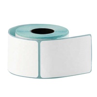 Étiquette thermique directe étanche 40x40mm papier autocollant auto-adhésif imprimé code à barres pour étiquettes d'emballage
