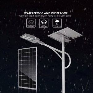Lampadaire solaire LED personnalisé YEMING, étanche IP65, en aluminium, alimentation DC/AC, certifié ROHS - Product Image 5