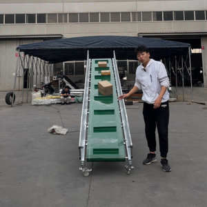 Máy vận chuyển băng tải góc nghiêng cao, băng tải cao su chống trơn trượt dùng cho việc cấp liệu silo ngũ cốc - Product Image 4