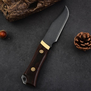 ไม่ใช่. มีดพกแบบใบมีดคงที่ 19 ชิ้น ทำจากเหล็กไตรเพล็กซ์คุณภาพสูง ด้ามไม้ DIY ใบมีดสแตนเลส ปรับแต่งได้ตามต้องการ OEM สำหรับแคมป์ปิ้ง - Product Image 3