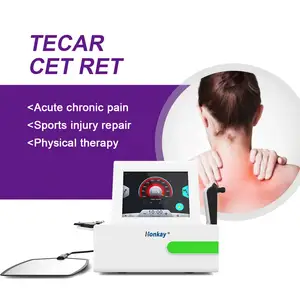 RET CET RF Tecar Pro Đau Sóng Ngắn Diathermy Vật Lý Trị Liệu 448Khz Thông Minh Máy Tecar Điều Trị Máy