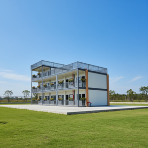 TOPPRE Estructura <span class=keywords><strong>de</strong></span> Contenedor Desmontable para Casa <span class=keywords><strong>de</strong></span> Dos Dormitorios 40 Pies, Edificio <span class=keywords><strong>de</strong></span> Oficinas 20 Pies, Kits <span class=keywords><strong>de</strong></span> Casas Contenedor Portátiles, Pequeñas y Económicas <span class=keywords><strong>de</strong></span> 2 Pisos - Product Image 4