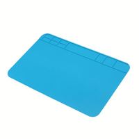 Tapis de réparation électronique en silicone antistatique haute température GRD-01 pour ordinateur, taille 300x200, 100% testé, vente en gros