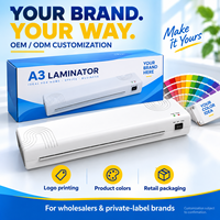 Laminateur A3 à 2 rouleaux, best-seller, chauffe en 90 secondes