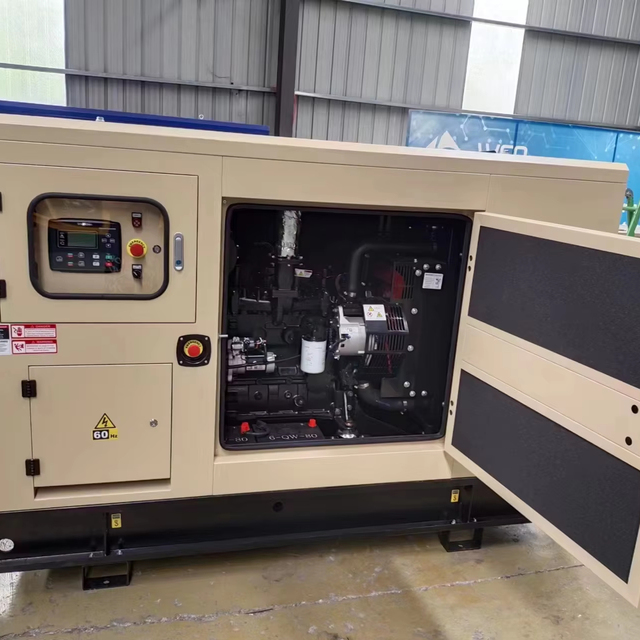 20-60 KVA for Diesel Silent Generator 480V with Soundproof Canopy-Competitive Pricing