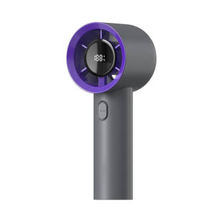 Ventilador de Mano Portátil USB Pequeño con Pantalla LED Digital Recargable de 2000mAh, 1-100 Velocidades, para Exteriores, Venta al Por Mayor - Product Image 1