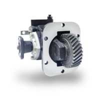 PTO3235QW ISUZU NQR Canter Power Take Off Gear Box dengan Pompa Transmisi Truk Baru Penjualan Langsung Dari Pabrik
