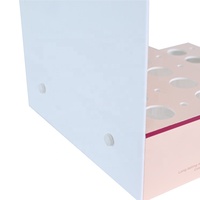 Présentoir de soins de la peau APEX présentoir de maquillage en acrylique transparent pour comptoir porte-crayon à sourcils cosmétique personnalisé