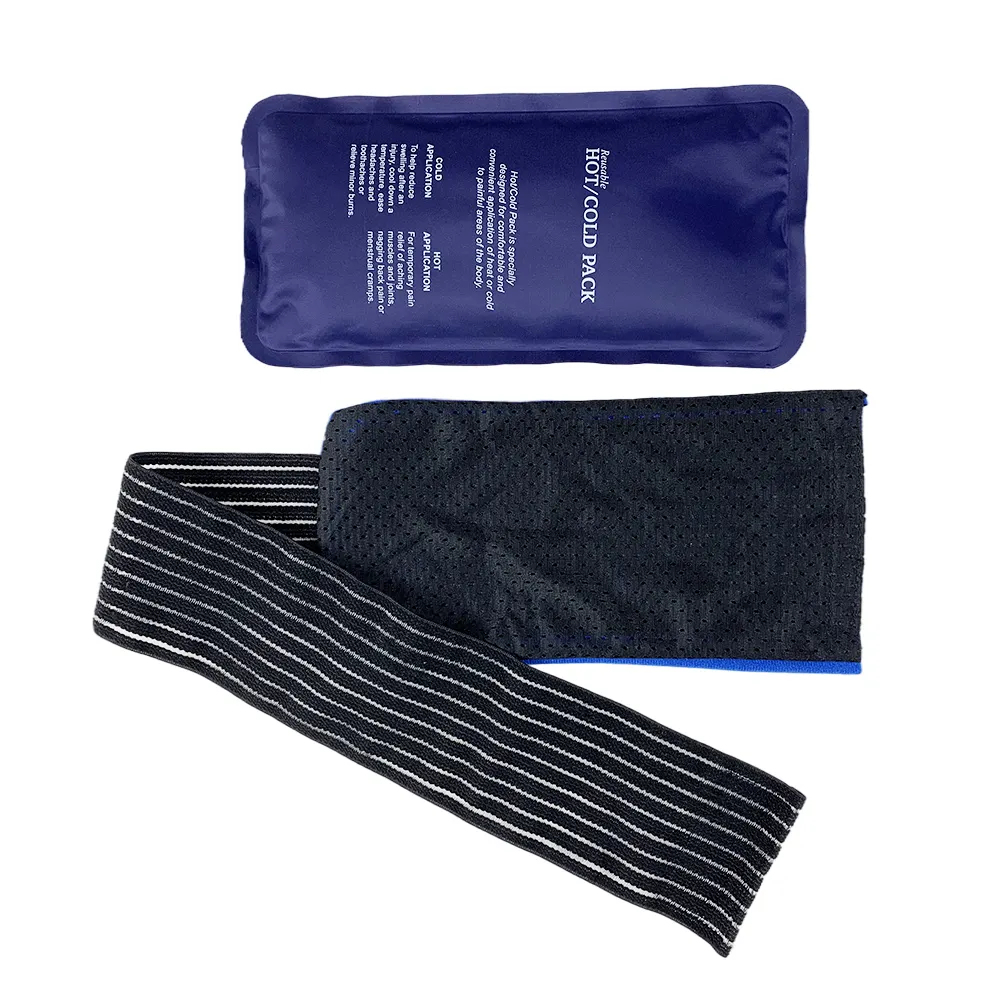 Herbruikbare Gel Hot Cold Packs Voor Pijnbestrijding Magnetron Gel Pack Shanghai Senwo Fabriek Direct Nylon Materiaal Gel Ice Pack