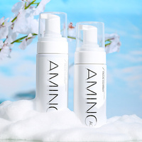 150ML Busa Pembersih Wajah Lembut Berbahan Asam Amino, Melembapkan, Membersihkan Secara Mendalam, Pembersih Wajah Berbusa Asam Amino
